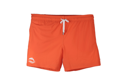 Orange Badeshort