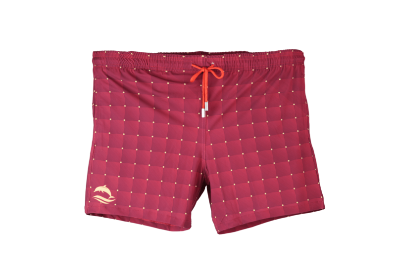 Red Dots Badeshort