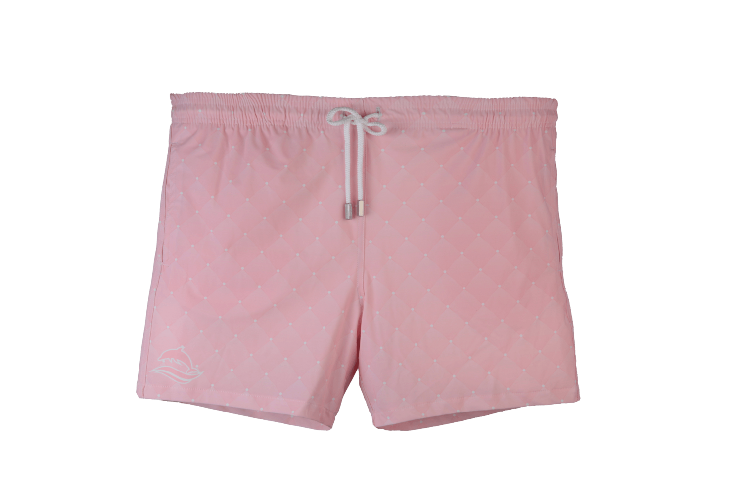 Pink Chess Badeshort