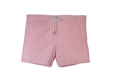 Pink Chess Badeshort