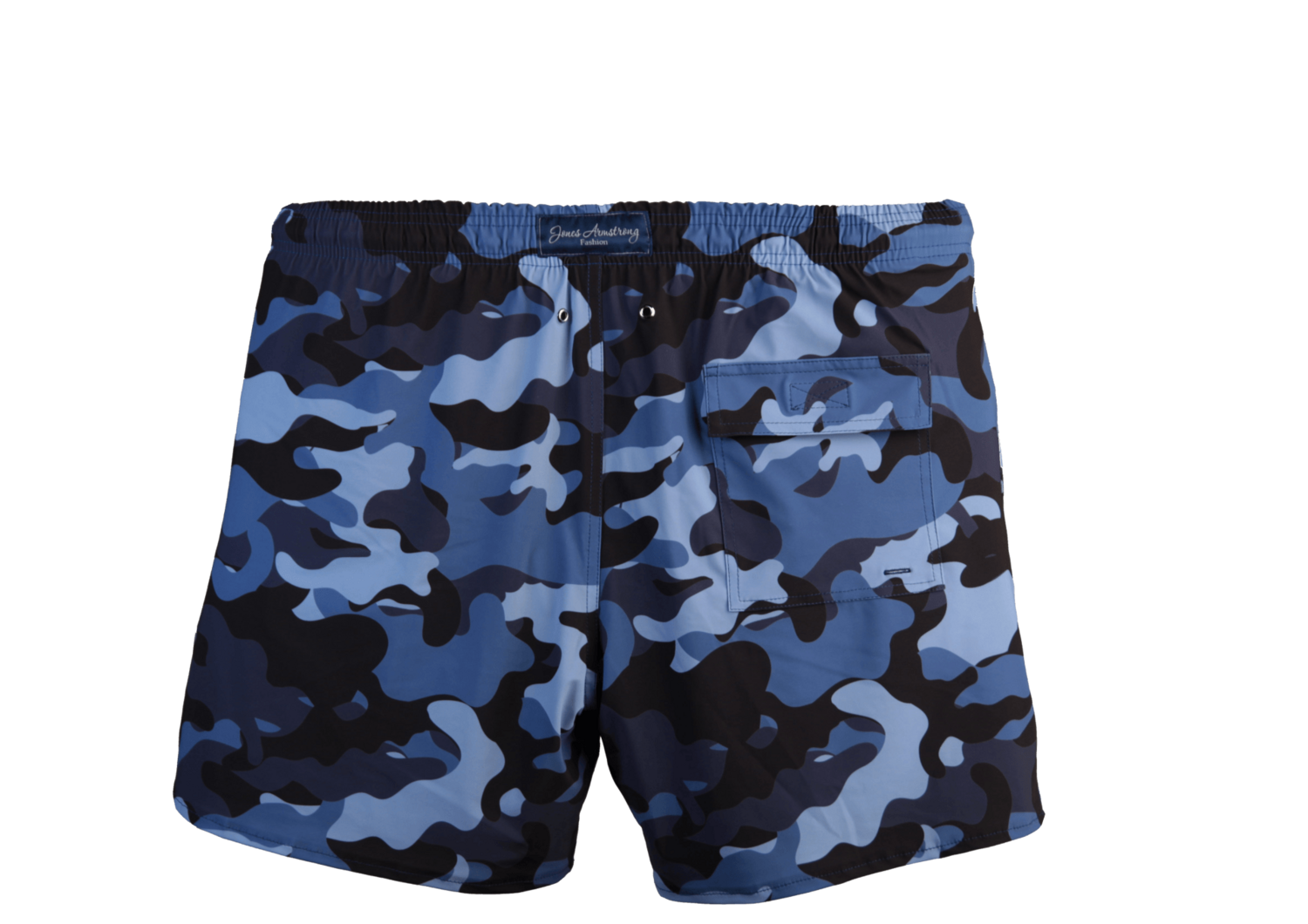 Camouflage Blue Badeshort