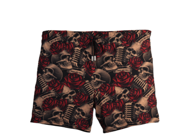 Deadhead & Roses Badeshort