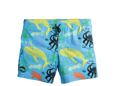 Happy Sea Blue Badeshort