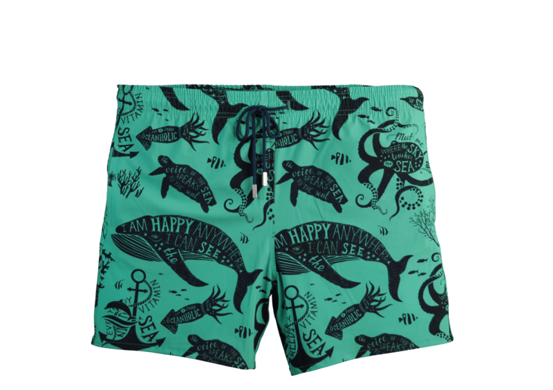 Happy Sea Green Badeshort