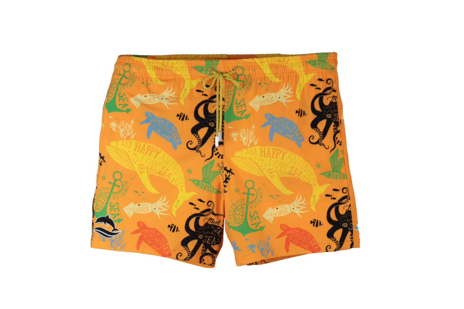 Happy Sea Yellow Badeshort