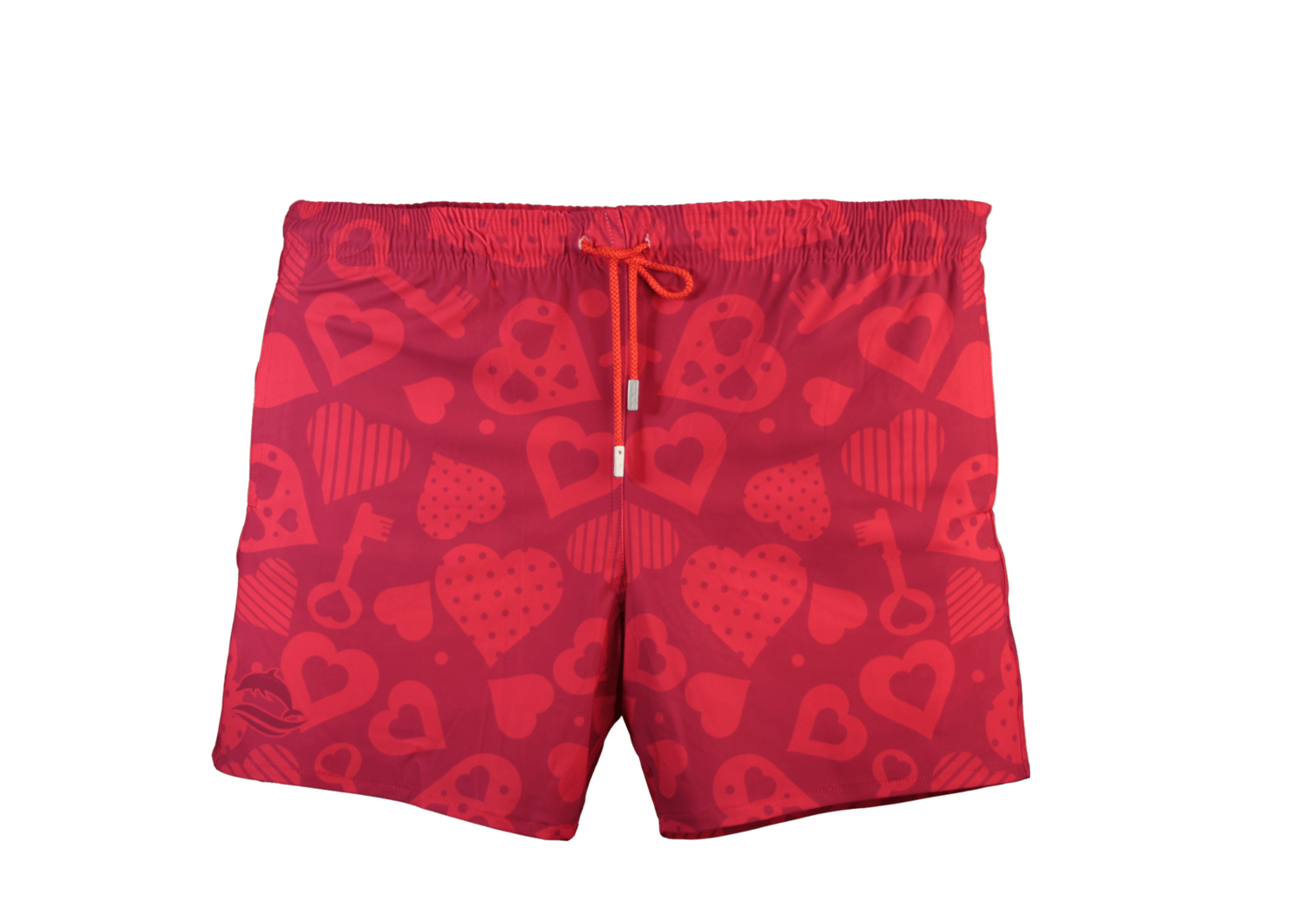 Key & Heart Badeshort