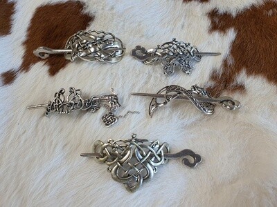 Silver Hairclip