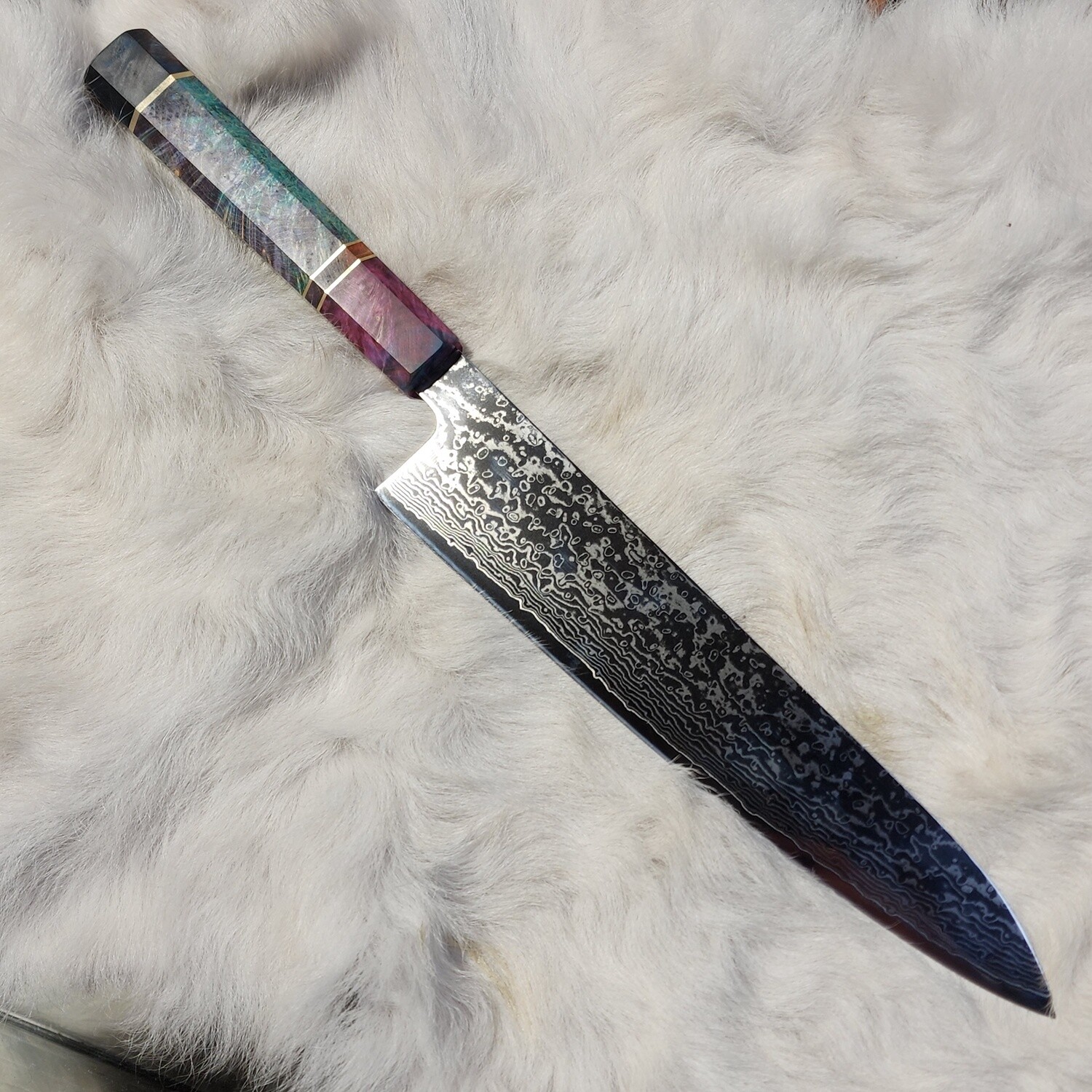 9.5 inch Damascus Guyto Chef Knife