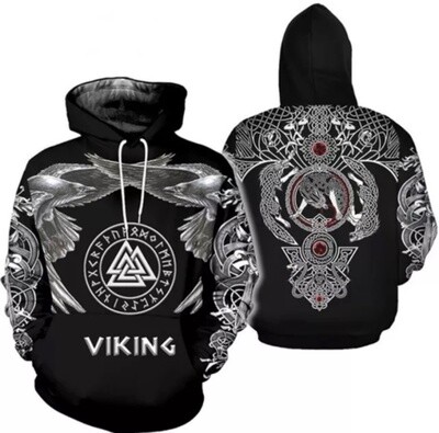 Viking Hoodie Medium