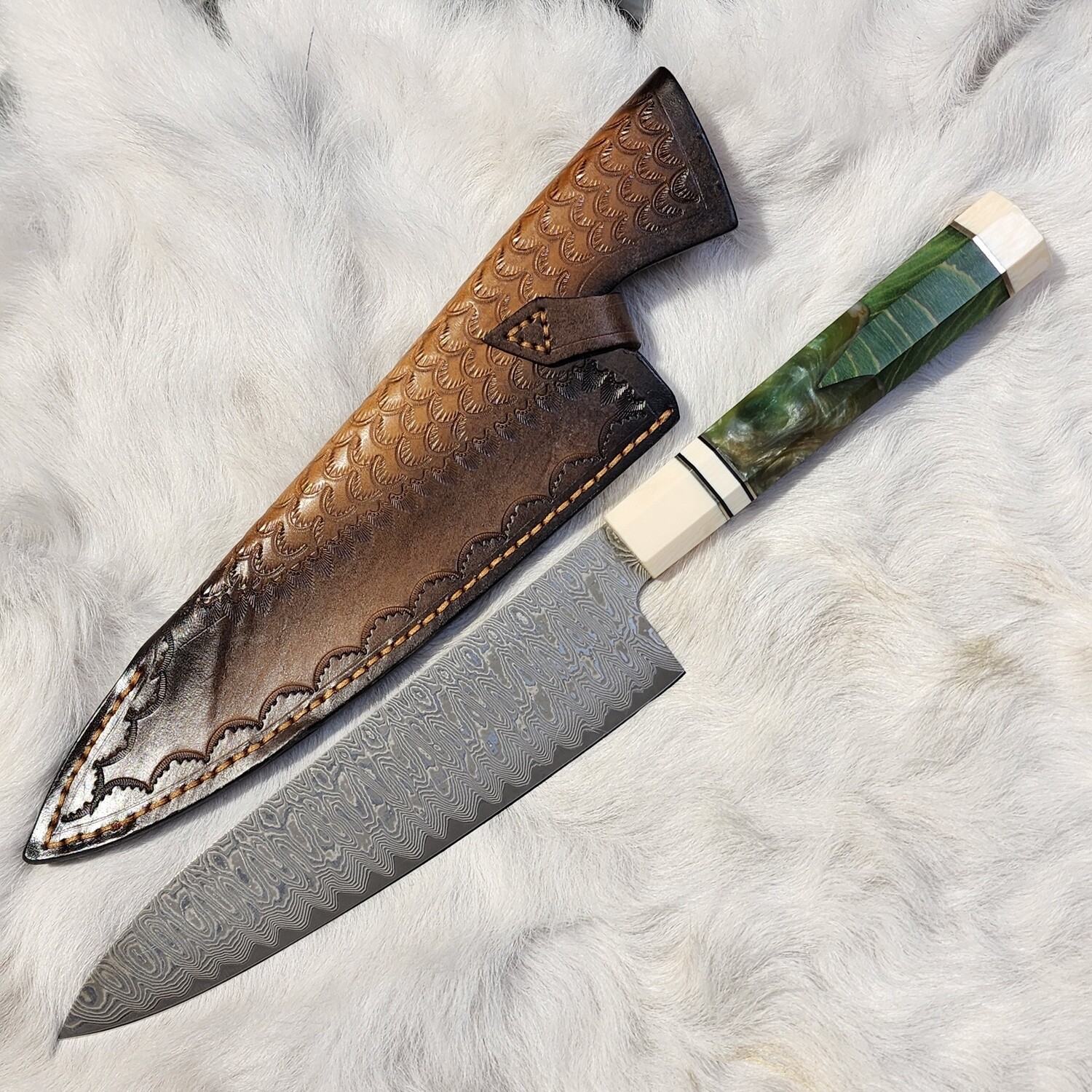 9 inch Damascus Chef knife