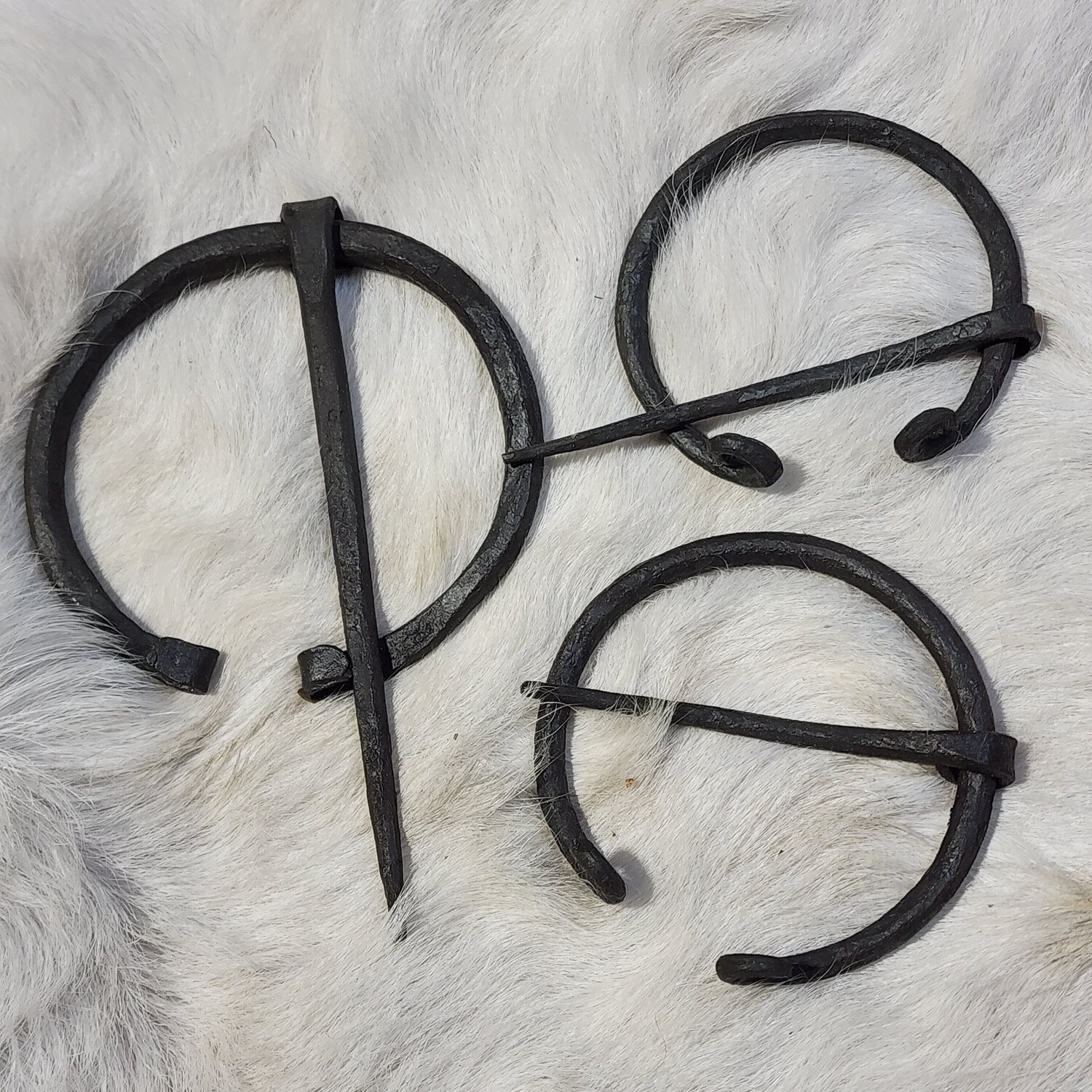 forged cloak pins