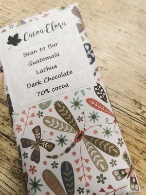 Dark chocolate bar - Lachua, Guatemala - 70% cocoa