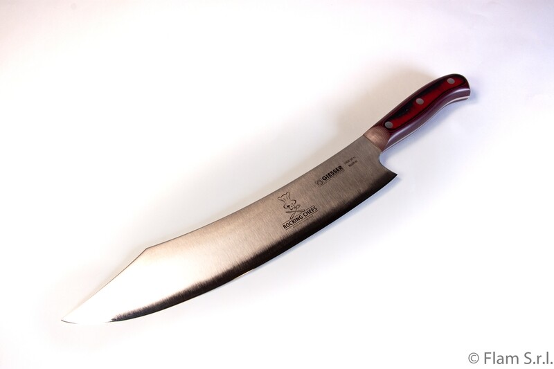 Giesser, Premium Cut, Barbeque No. 1 Coltello da Chef, Rocking Chef, 30 cm