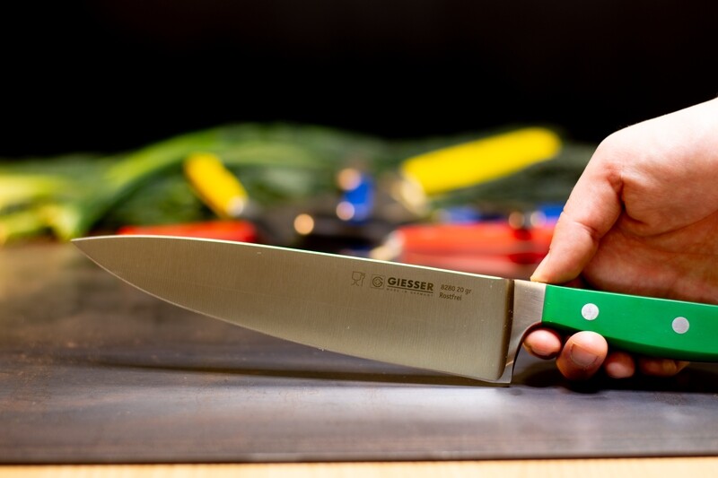 Giesser, Classic, Coltello da chef, verde, 20 cm