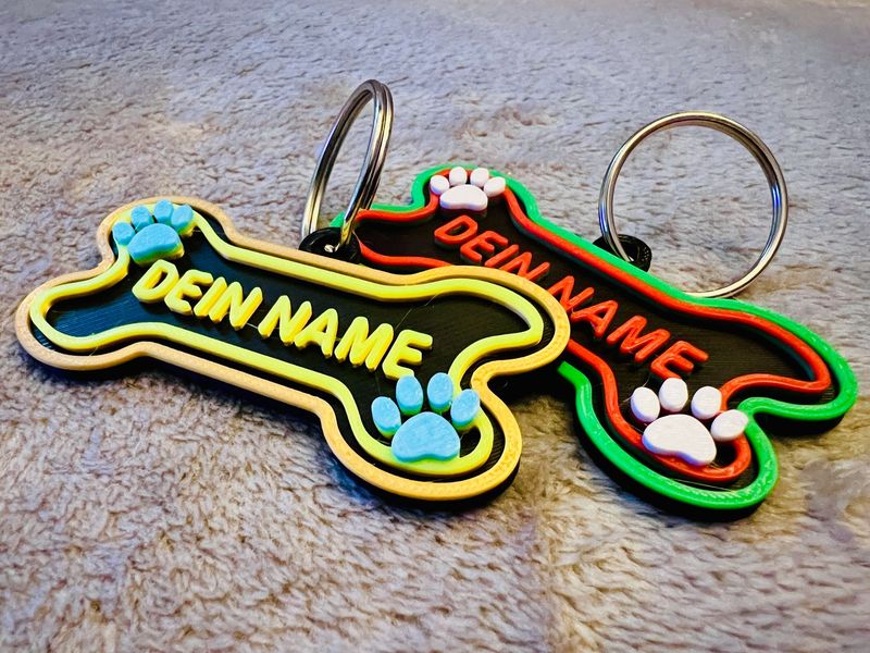 1 x Pupplay Namensschild