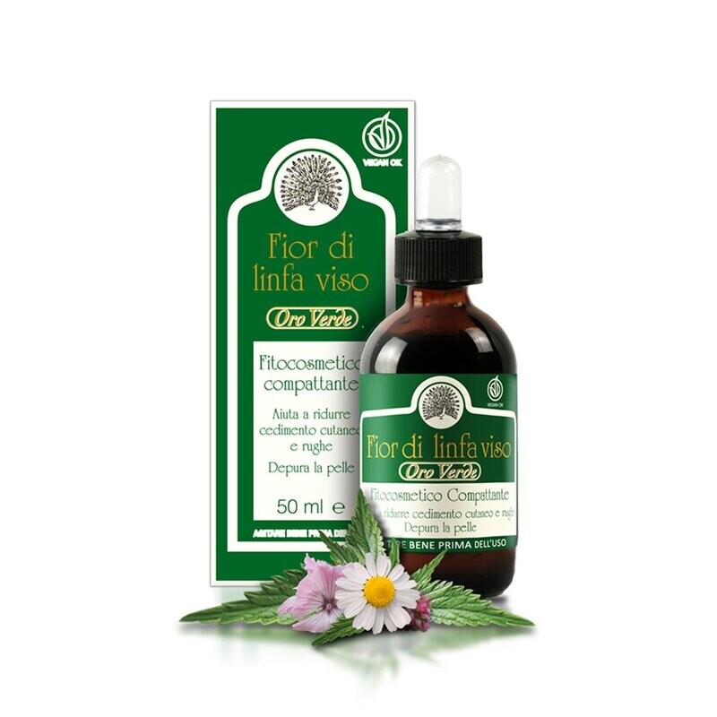 FIOR DI LINFA VISO ORO VERDE 
10/ 50/100 ml