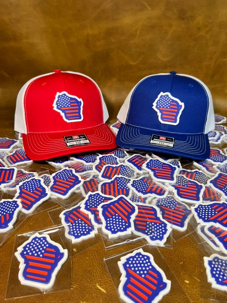 Custom PVC Raised Rubber Patch Hat - Request Pricing