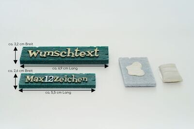 Tiny Namensschilder (personalisierbar)