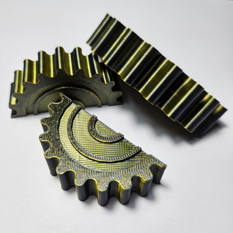 Tiny Zahnrad halb mit Magnet