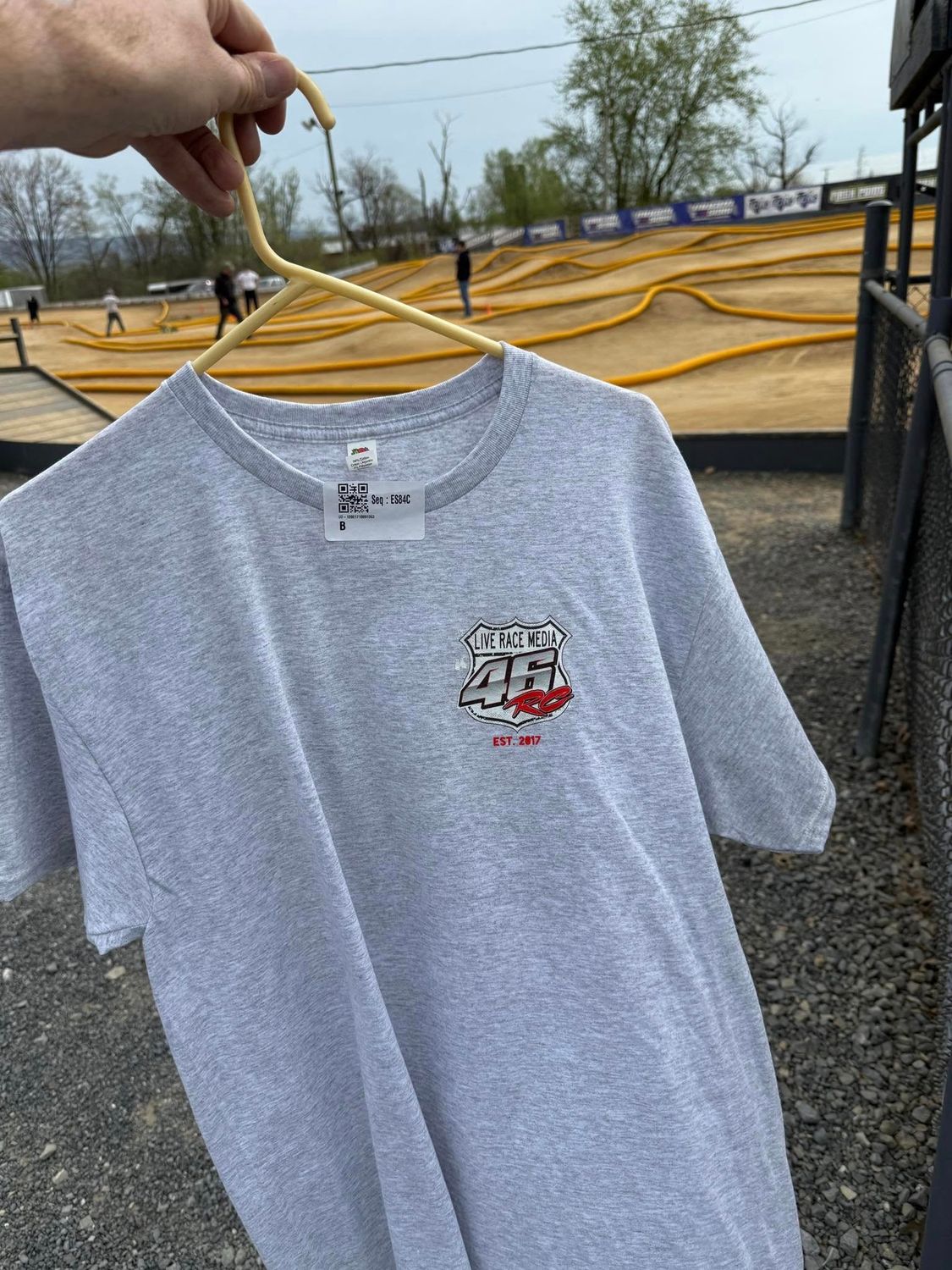 46RC Live Race Media -  2025 T-shirt - L