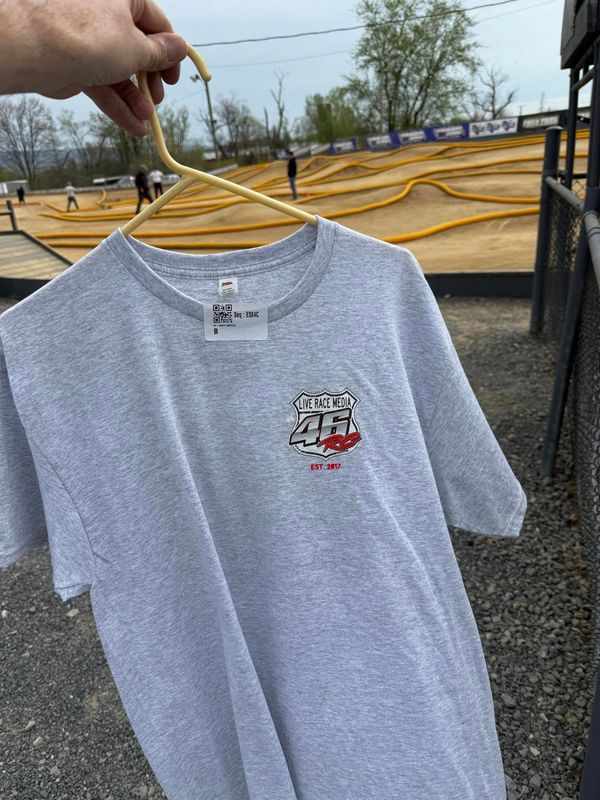 46RC Live Race Media -  2025 T-shirt - 2XL