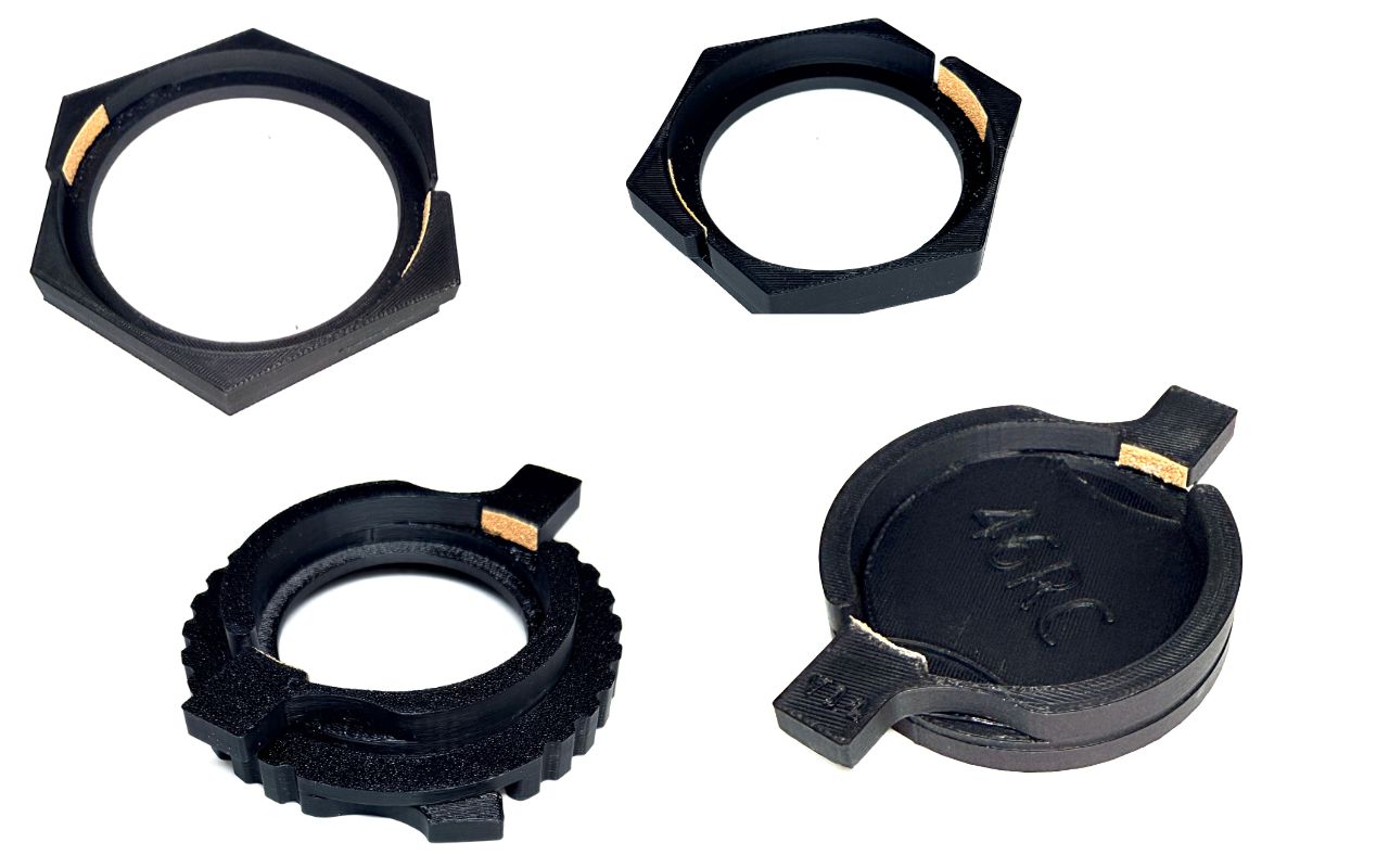 The 46RC 1/8th and 1/10th Wheel Quadfector!