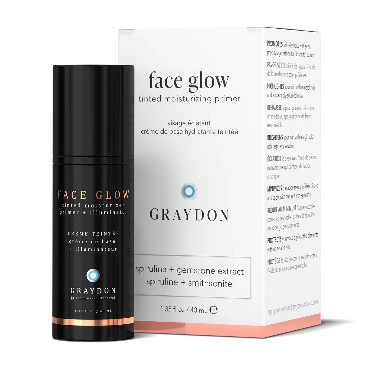 Graydon Face Glow Tinted  Moisturizing Primer
