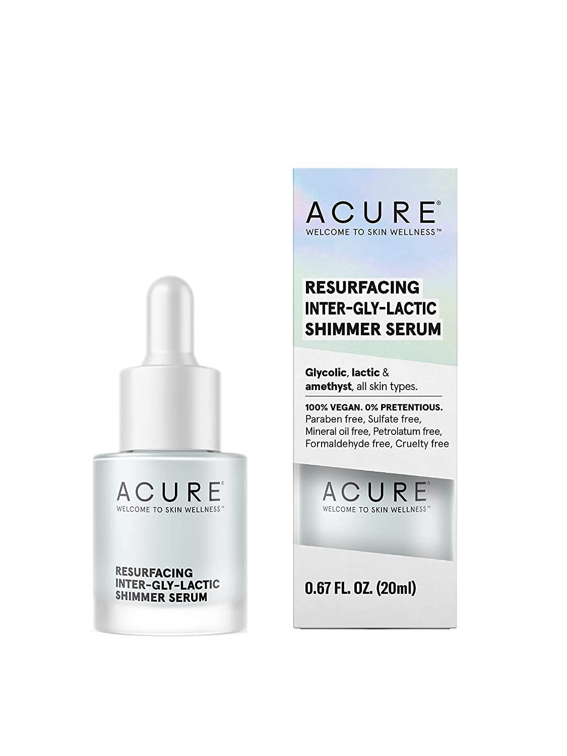 ACURE Resurfacing Inter-Gly-Lactic Shimmer Serum