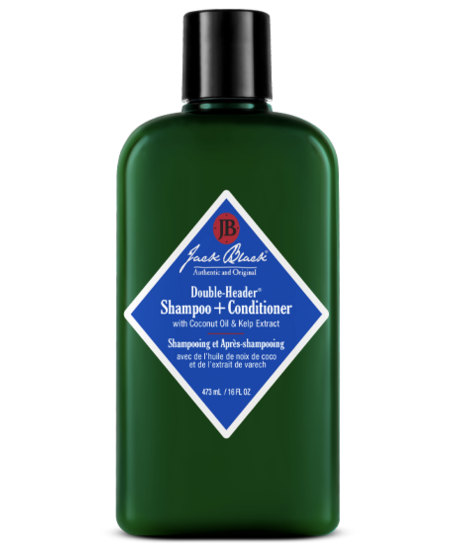 Jack Black Double-Header Shampoo + Conditioner 16oz