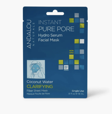 ANDALOU Naturals Instant Pure Pore Hydro Serum Facial Mask