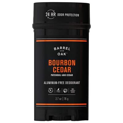 Barrel And Oak Bourbon Cedar Deodorant
