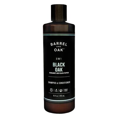 Barrel And Oak 2 In 1 Black Oak Shampoo &amp; Conditioner
