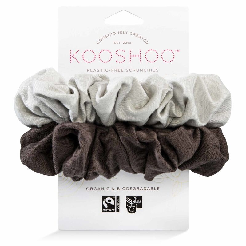 KOOSHOO Plastic Free Scrunchies  Moon Shadow