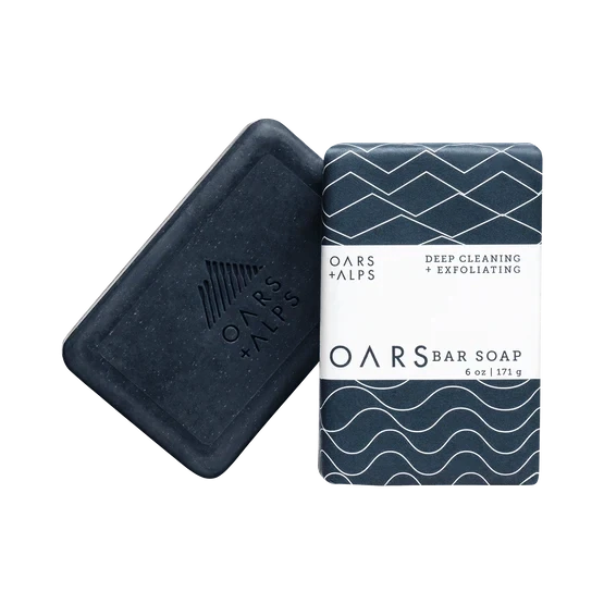 Oars + Alps- Blue Charcoal Oars Bar Soap