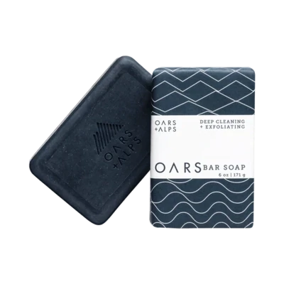 Oars + Alps- Blue Charcoal Oars Bar Soap