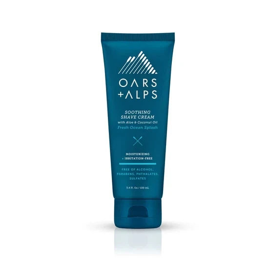 Oars + Alps Soothing Shave Cream Fresh Ocean Splash