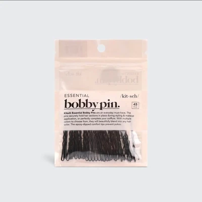 KITSCH - Essential Bobby Pins - Black