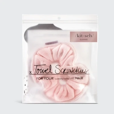 KITSCH - Microfiber Towel Scrunchies - Blush