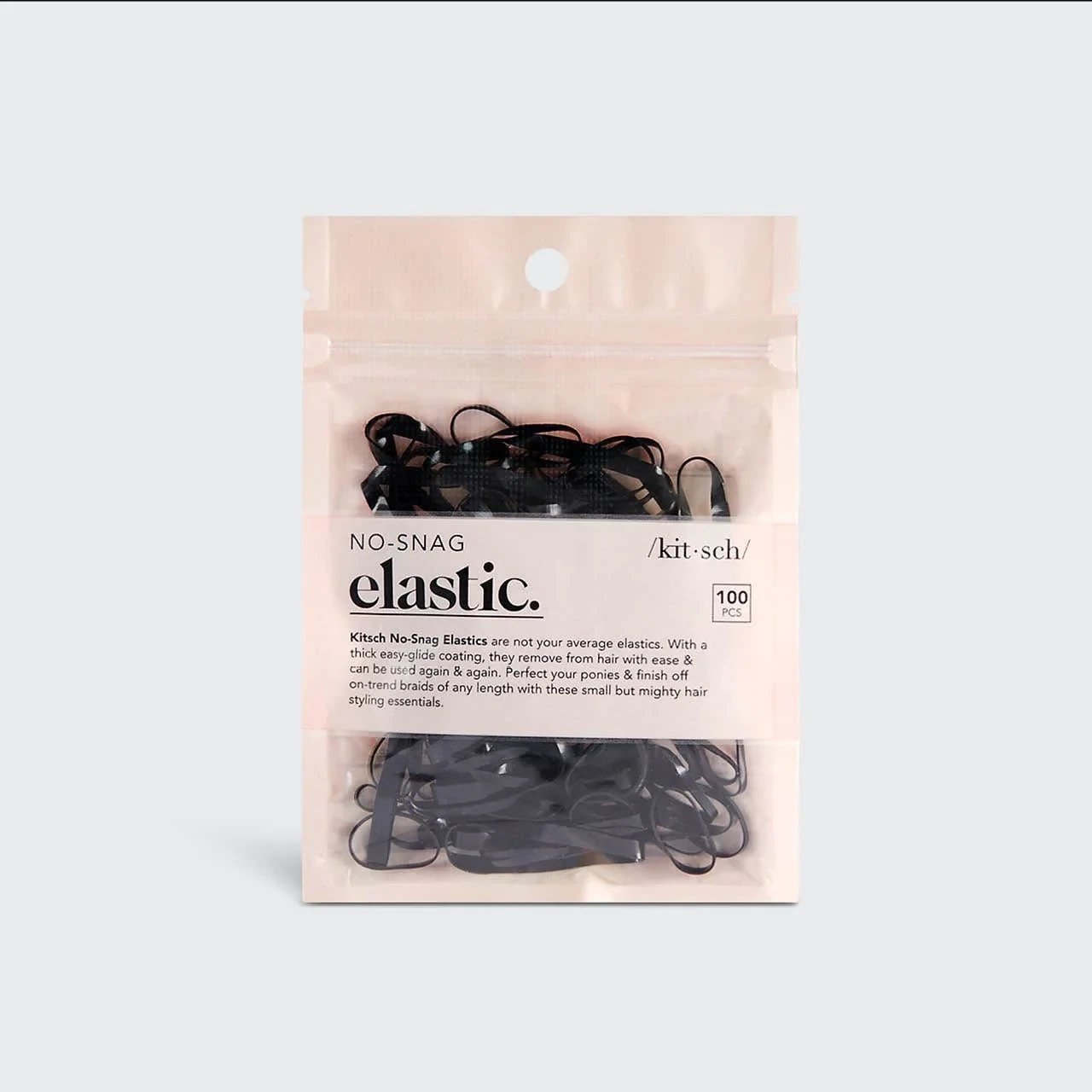 KITSCH - No Snag Elastics - Black