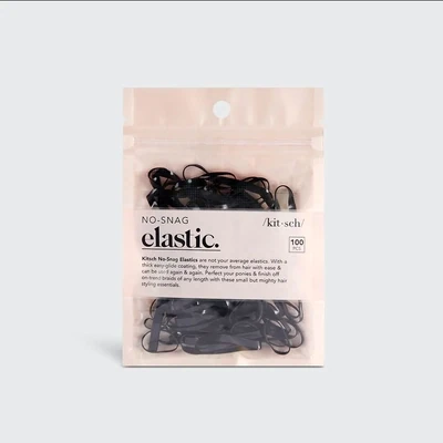 KITSCH - No Snag Elastics - Black