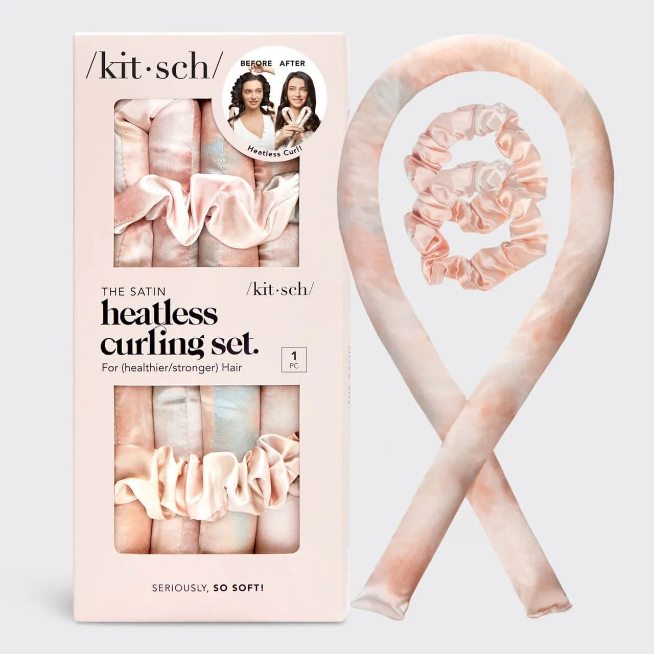 kitsch The Satin Heatless Curling Set