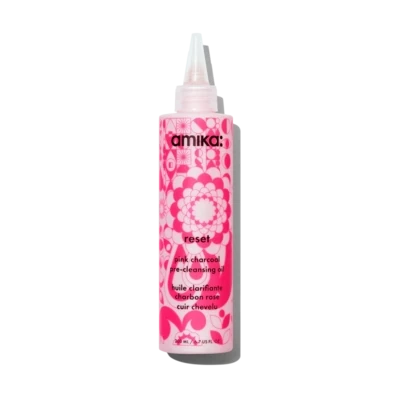 amika: Reset Pink Charcoal Scalp Cleasing Oil 6.7oz