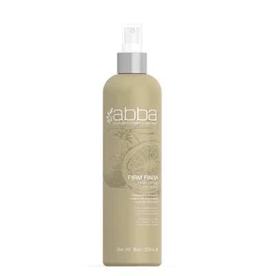 abba Pure Performance Hair Care Firm Finishing Spray Non Aerosol 8oz