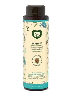 eco Love Shampoo For Intensive Care Straightened Hair 17.6oz