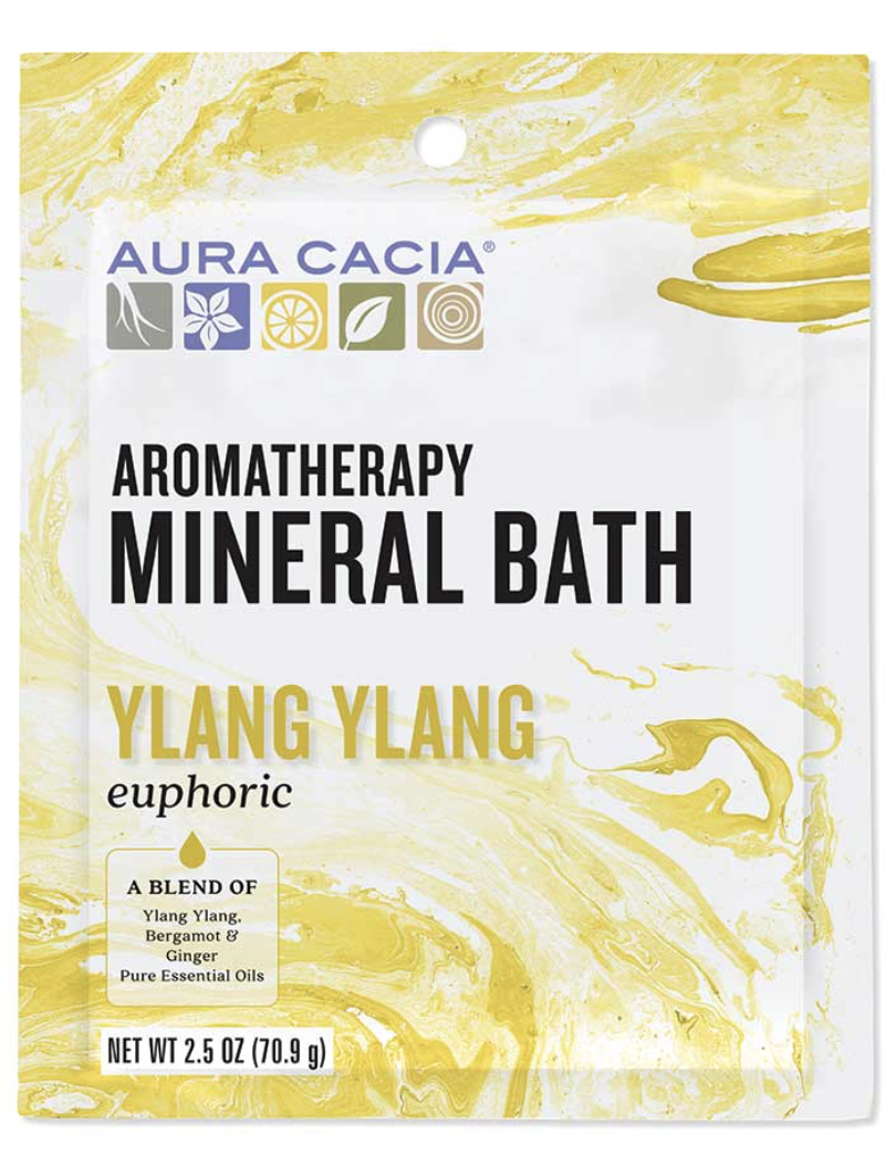 Aura Cacia Aromatherapy Mineral Bath Ylang Ylang