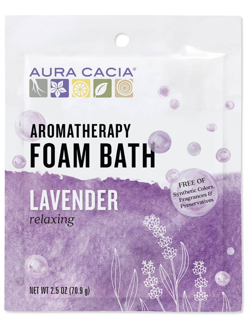 Aura Cacia Aromatherapy Foam Bath Lavender