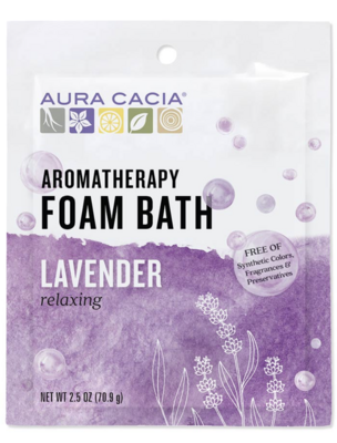Aura Cacia Aromatherapy Foam Bath Lavender