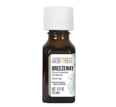 Aura Cacia Breezeway Pure Essentil Oil Blend .5oz