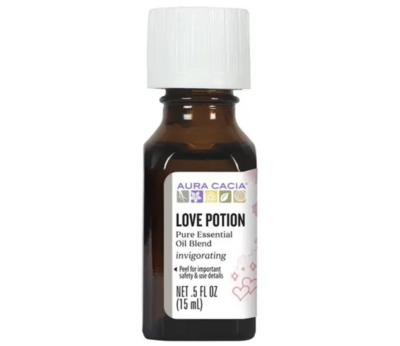 Aura Cacia Love Potion Pure Essential Oil Blend .5oz
