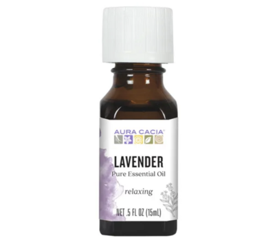 Aura Cacia Lavender Pure Essential Oil .5oz